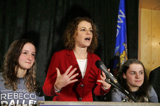 Liberal cruises in Wisconsin court race, and Dems see hope